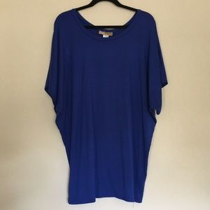 Dolman Sleeve Cobalt Blue Top